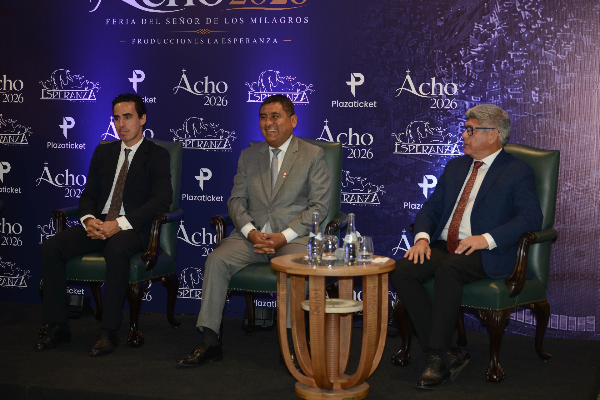Fotos de la conferencia de presentación de la Feria del Señor de los Milagros 2026 de Acho