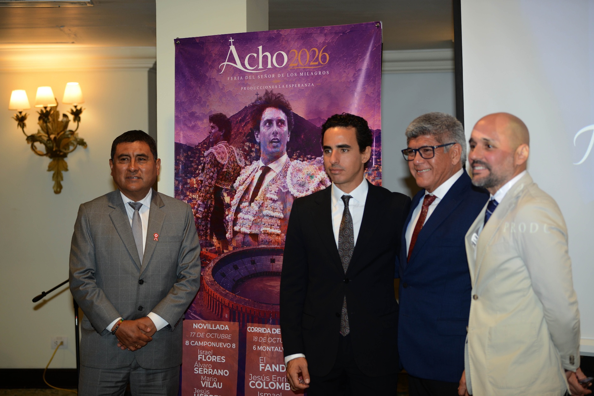 Conferencia de presentación Feria de Acho 2026