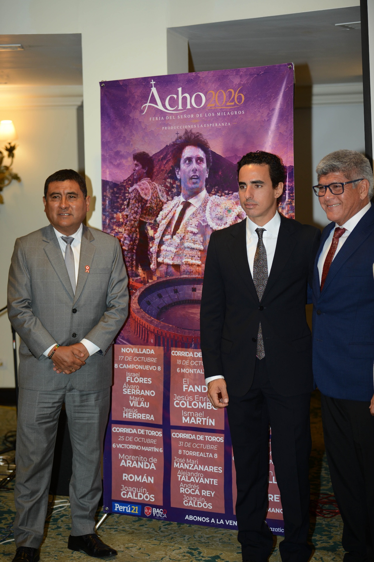 Conferencia de presentación Feria de Acho 2026